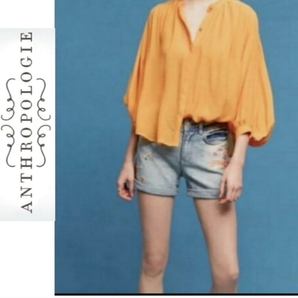 ANTHROPOLOGIE Maeve Dolman Sleeves Shirt - Picture 14 of 15